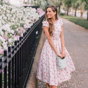 Worn twice, size 6 charlotte gmg dress